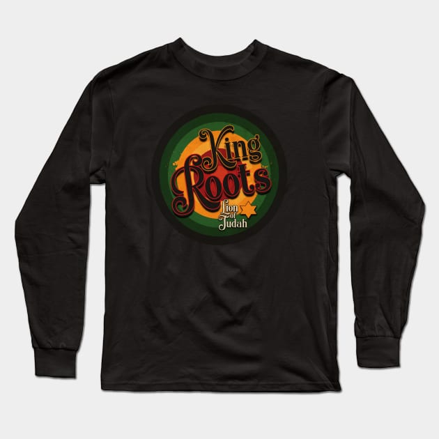 King Roots Lion of Judah Long Sleeve T-Shirt by CTShirts
